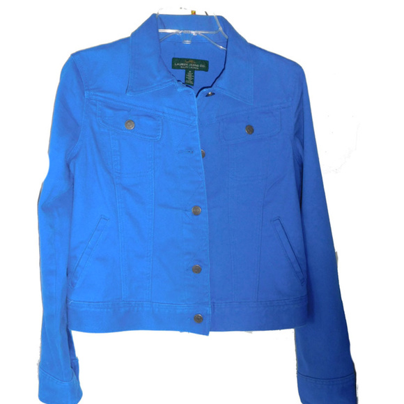 ralph lauren blue jean jacket